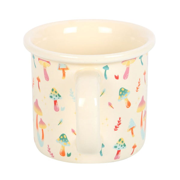 Funky Fungi mushroom-themed ceramic mug – Panache Homeware Kitchen Collection, whimsical woodland coffee cup, perfect gift