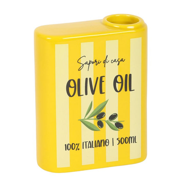 Olive Oil Flower Vase