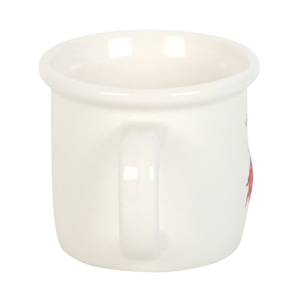 White ceramic mug – Panache Homeware Kitchen Collection, minimalist cottagecore tea and coffee cup