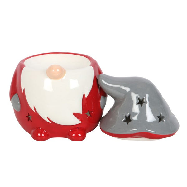 *Red and Grey Gonk Ceramic Oil Burner (4/18)