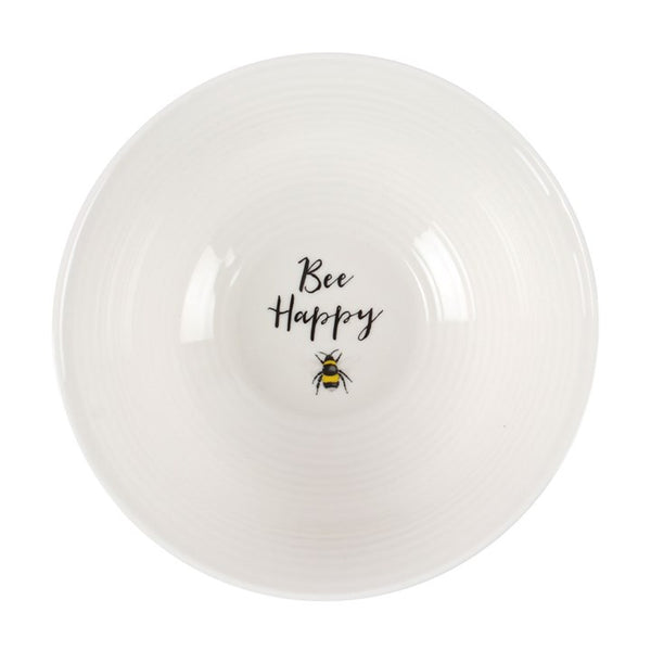 Bee Happy Ceramic Bowl